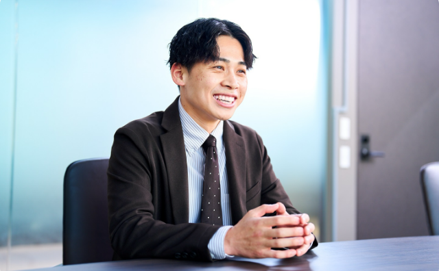 【営業部】田中さん(入社3年目)