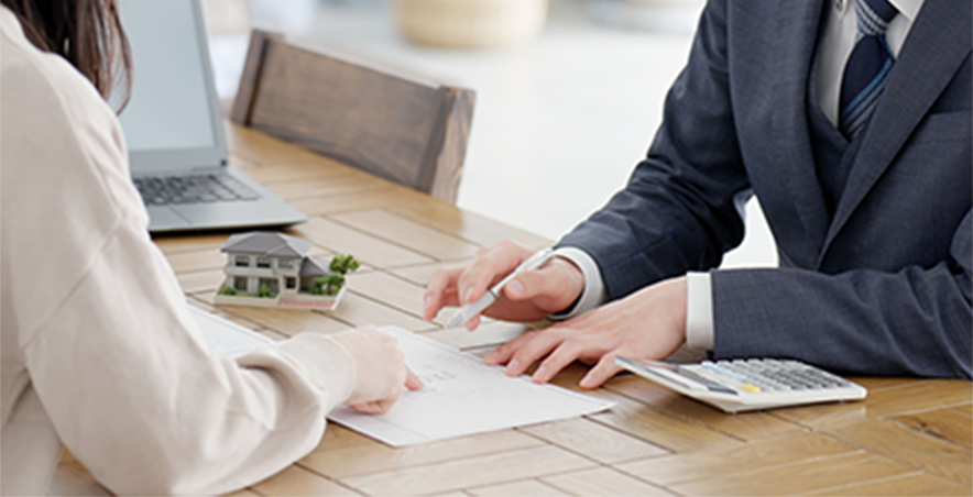 無料査定の打ち合わせ写真